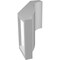 Ekena Millwork 5-in. W x 6-in. D x 10-in. H Baker Architectural Grade PVC Knee Brace BRCP05X06X10BKR - alternate 6